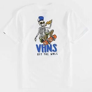 Vans Kids Skull Slices White T-Shirt